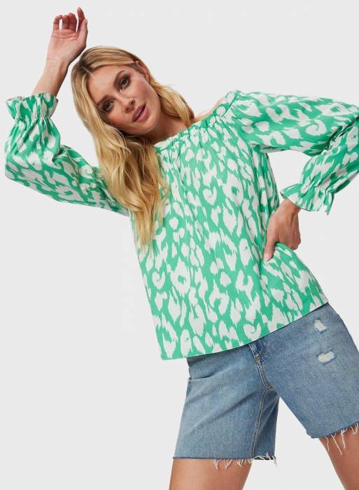 پیراهن زنانه دوروتی پرکینز سبز مدل 2561