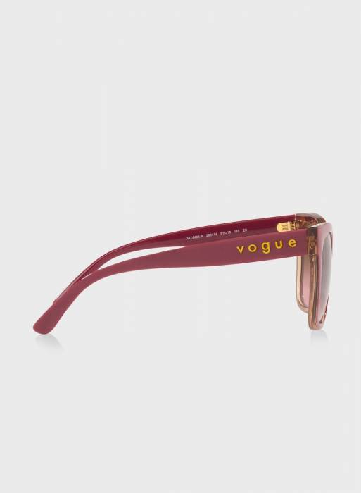 عینک آفتابی زنانه قهوه ای برند vogue eyewear