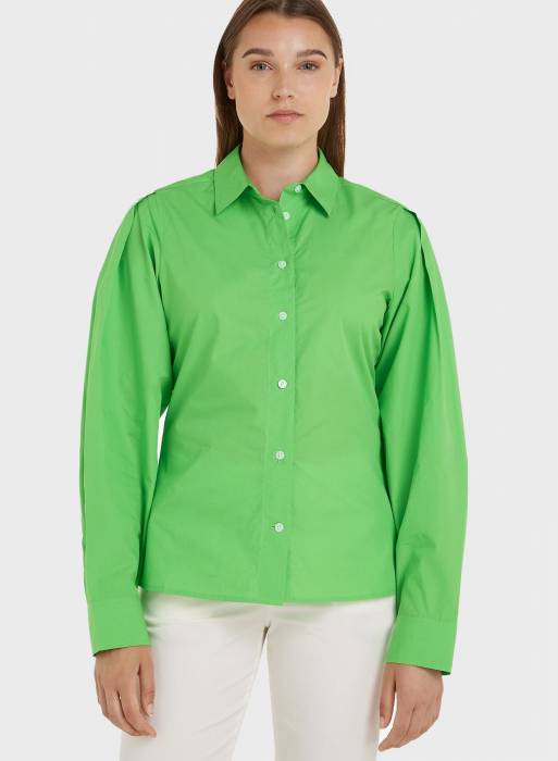 پیراهن زنانه تامی هیلفیگر سبز مدل 4068