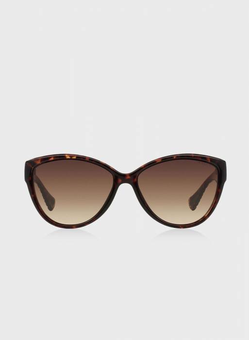 عینک آفتابی زنانه پولو رف لارن قهوه ای مدل 4170