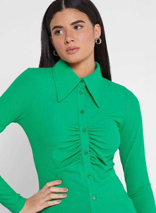 پیراهن زنانه وارهوس سبز