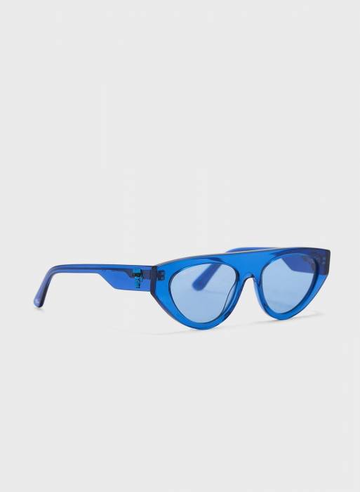 عینک آفتابی زنانه آبی برند karl lagerfeld مدل 6940