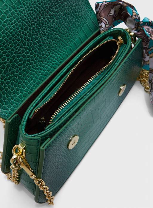 کیف کلاسیک زنانه سبز برند fyor