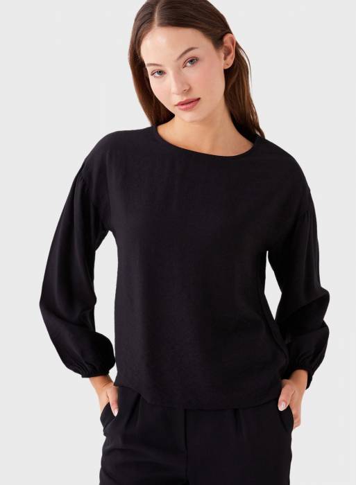 پیراهن زنانه ال سی وایکیکی مشکی مدل 2780