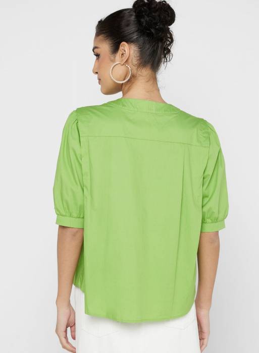 پیراهن زنانه سبز برند ella مدل 3085