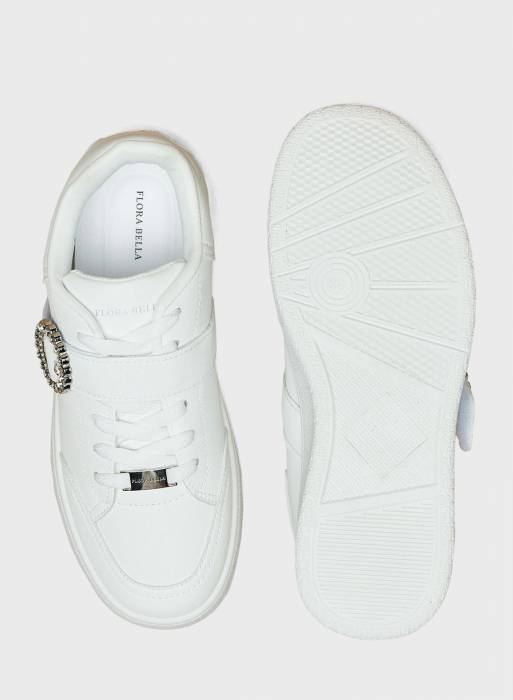 کفش اسپرت زنانه سفید برند shoexpress