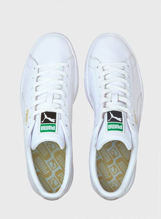 کفش اسپرت کلاسیک مردانه پوما سفید مدل 6175