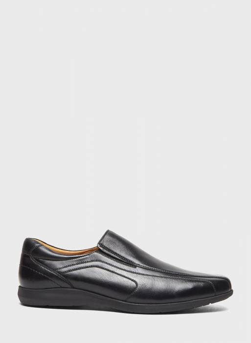 کفش راحت رسمی مردانه مشکی برند le confort مدل 8716