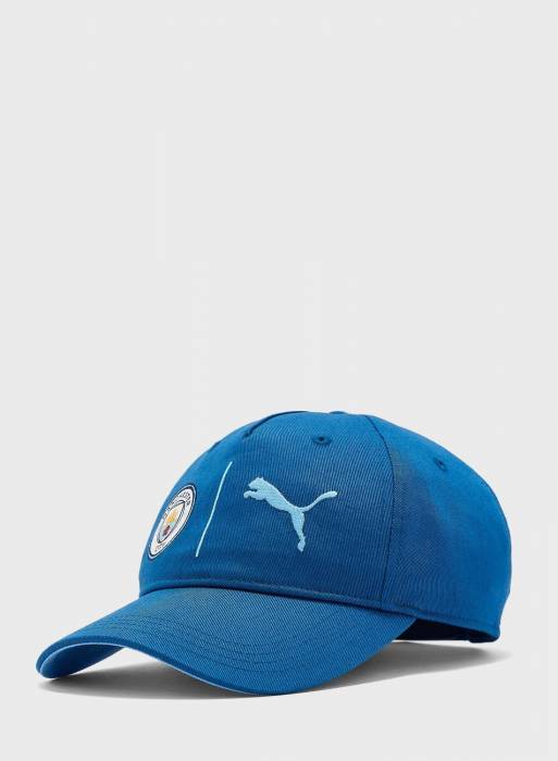 کلاه اسپرت فوتبالی ورزشی مردانه پوما آبی