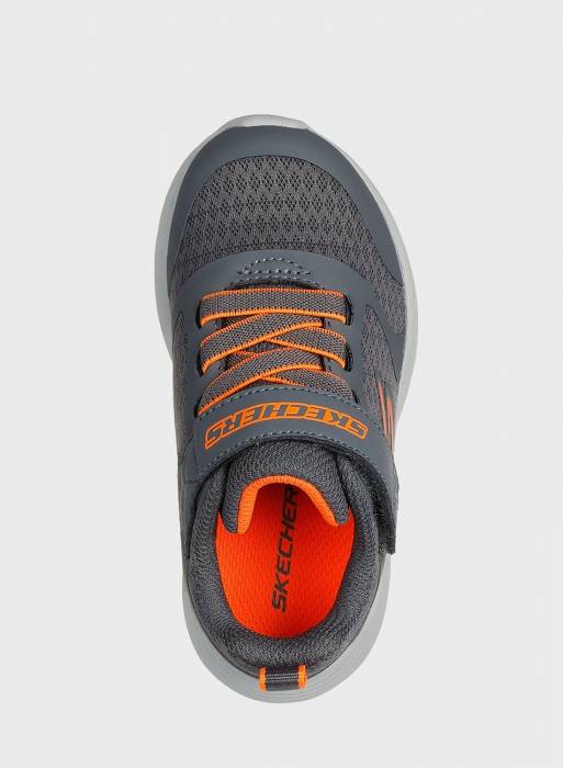 کفش ورزشی بچه گانه پسرانه اسکیچرز نارنجی
