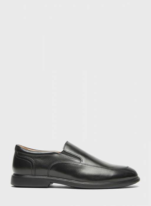 کفش راحت رسمی مردانه مشکی برند le confort مدل 1609