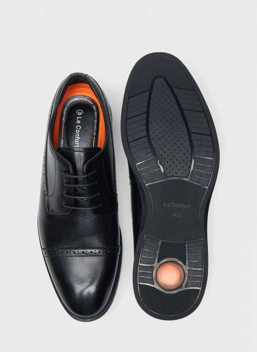 کفش رسمی مردانه مشکی برند le confort مدل 1800