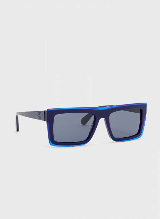 عینک آفتابی مردانه جین کلوین کلاین آبی