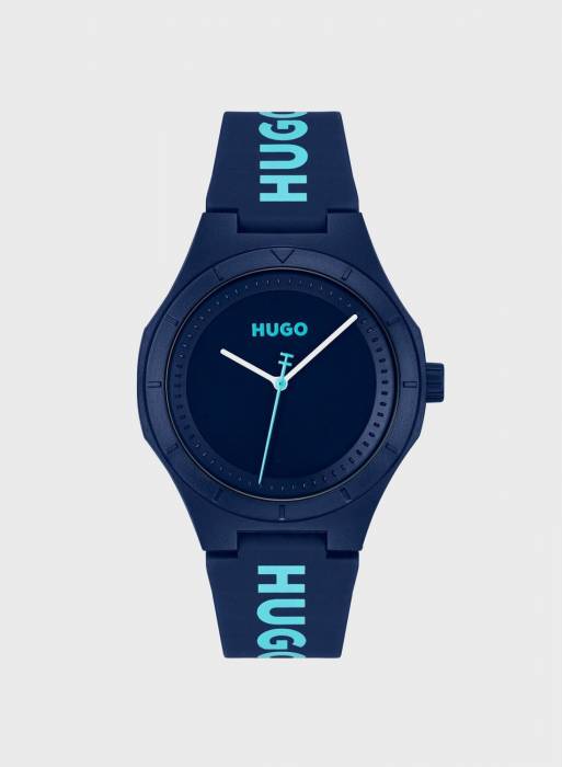 ساعت مردانه هوگو آبی