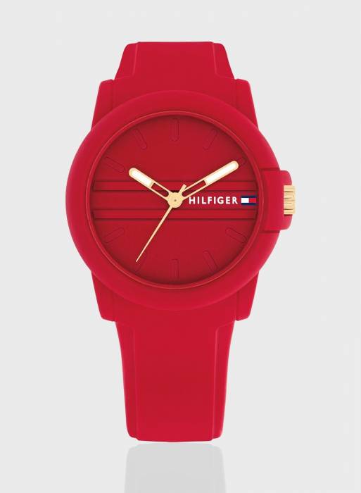 ساعت زنانه تامی هیلفیگر قرمز