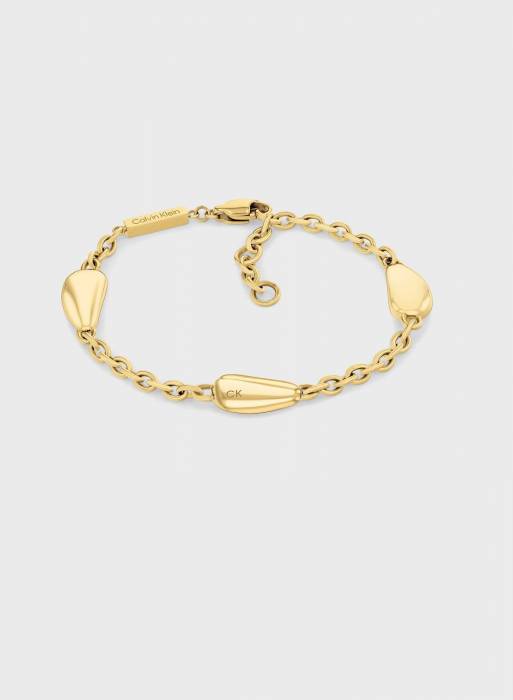 دستبند زنانه کلوین کلاین طلایی